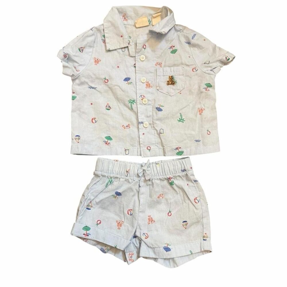 Gap baby boy short set